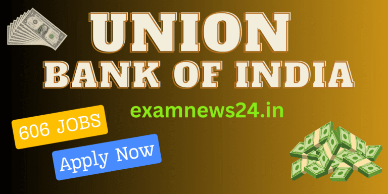 Union Bank of India Recruitment 2024