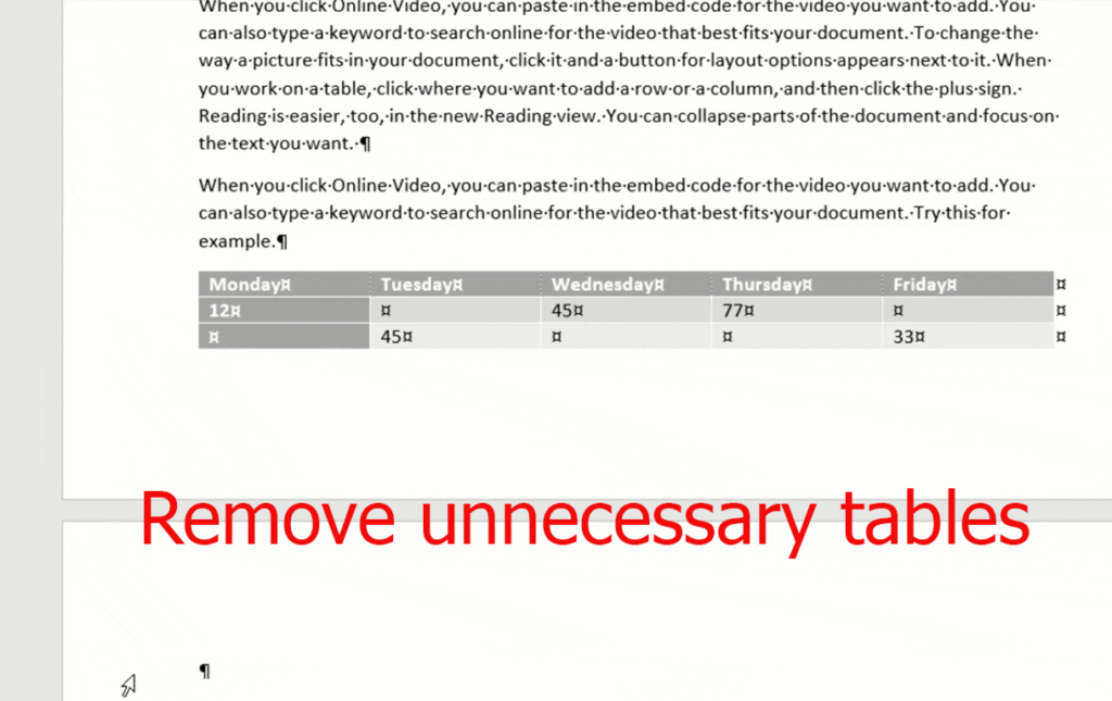 How to delete a page in Word-examnews24.in