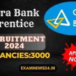 Canara Bank Apprentice Recruitment 2024