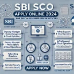 SBI SCO Recruitment 2024