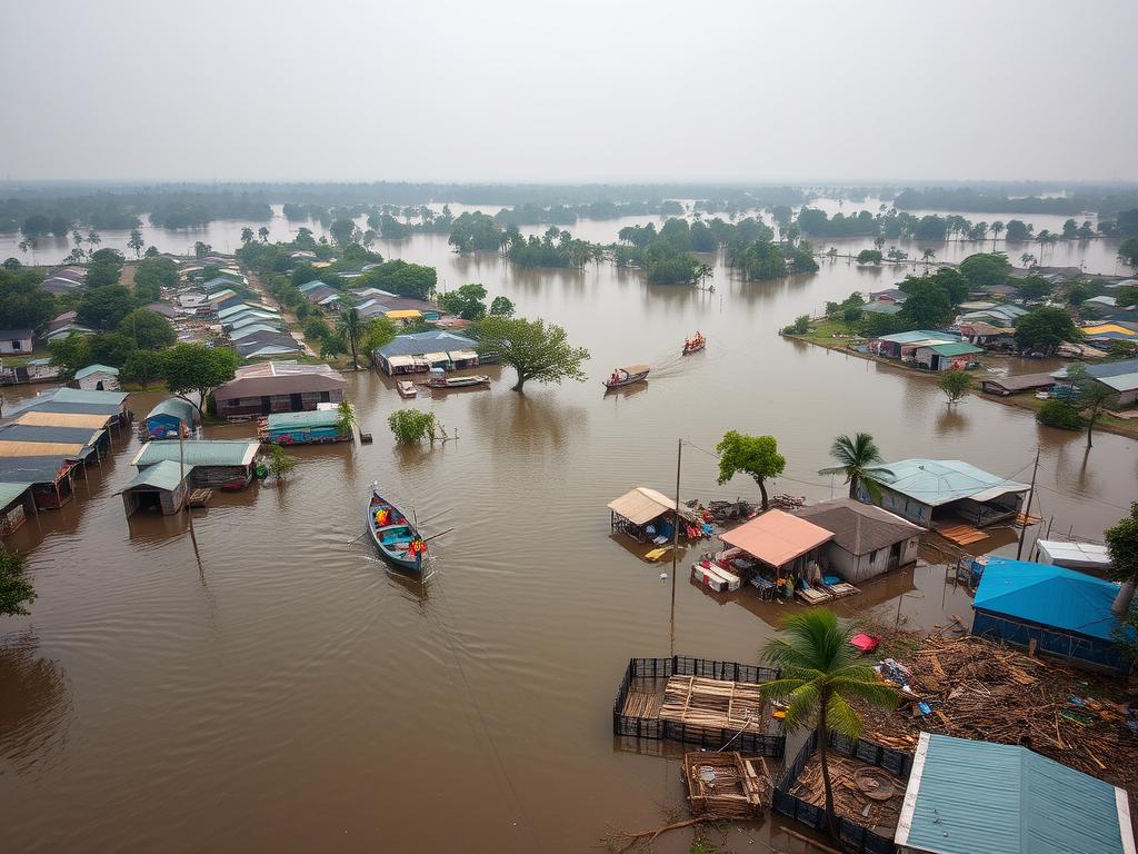 disaster relief efforts for Hurricane Francine