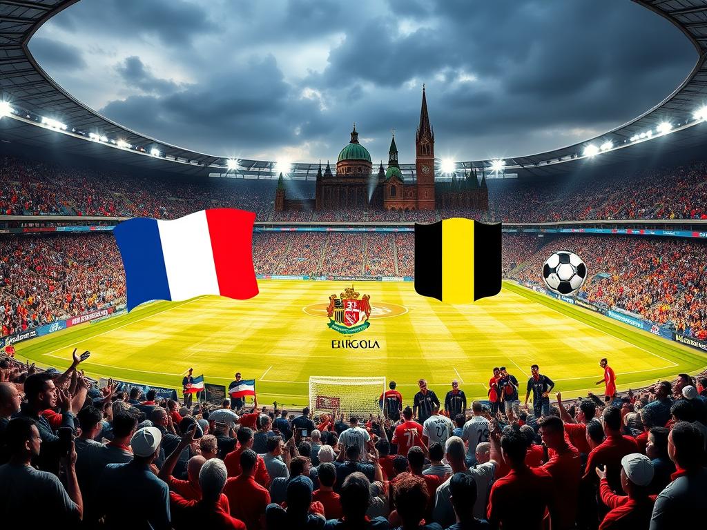 historical rivalry between France and Belgium