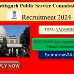 CGPSC Recruitment 2024