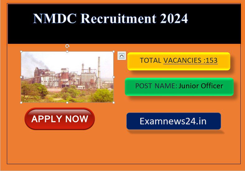 NMDC Recruitment 2024