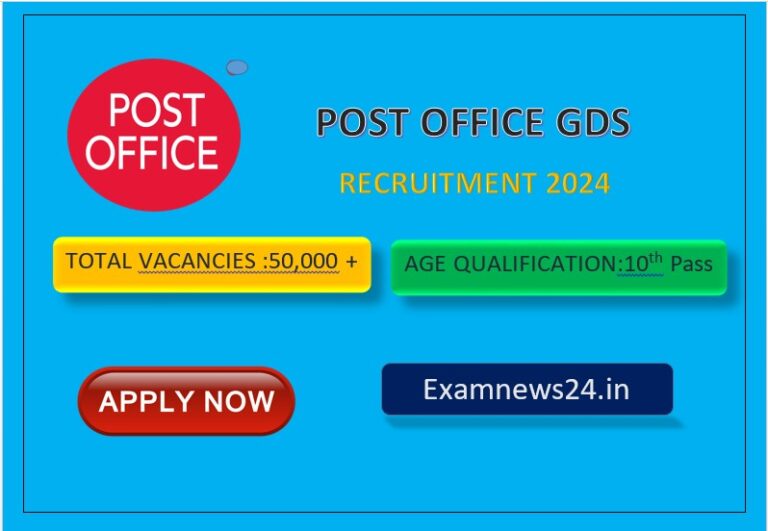 POST OFFICE GDS RECRUITMENT 2024