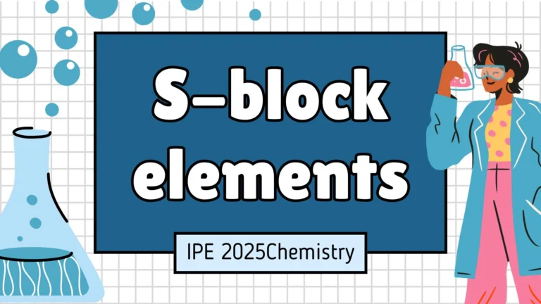 IPE 2025 IMPORTANT QUESTIONS-S BLOCK