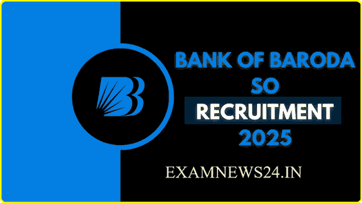 Bank of Baroda SO Recruitment 2025