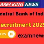 Central Bank of India Recruitment 2025