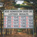 KVS Admission 2025-26 Lottery Results
